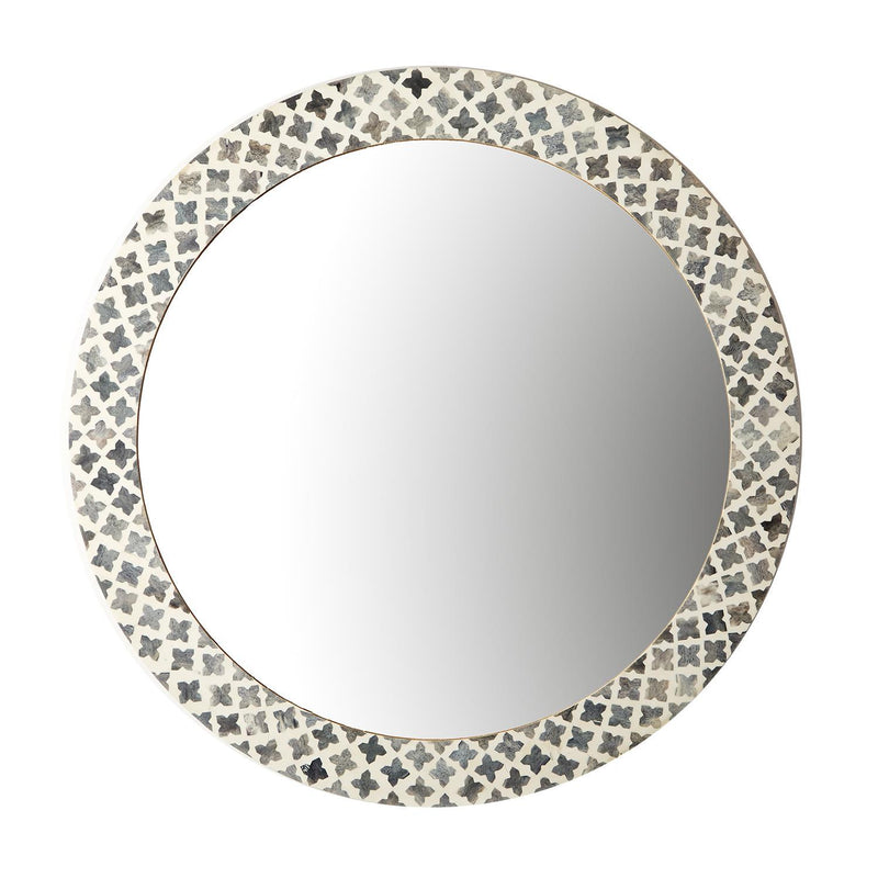 media image for slate quatrefoil wall mirror design by tozai 1 274