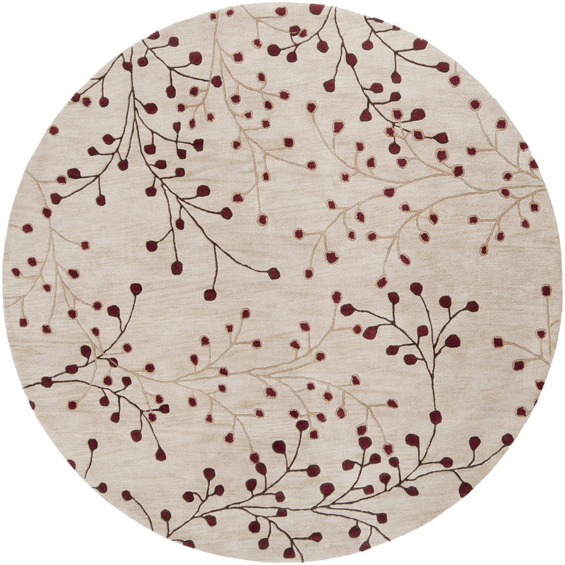 media image for athena rug in burgundy camel design by surya 9 286