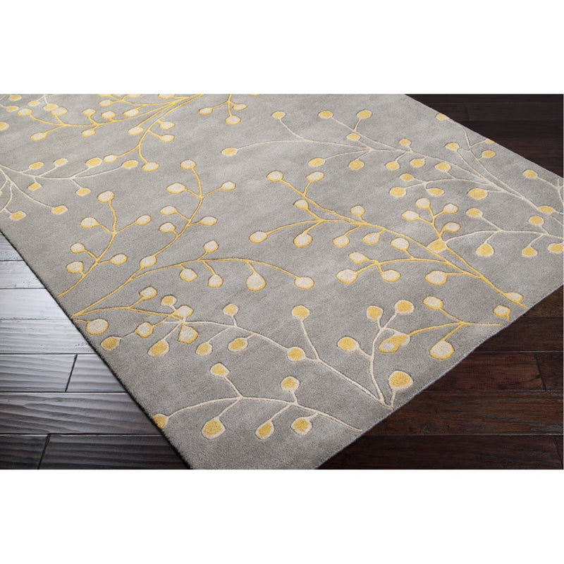 media image for Athena ATH-5060 Hand Tufted Rug in Taupe & Mustard by Surya 293