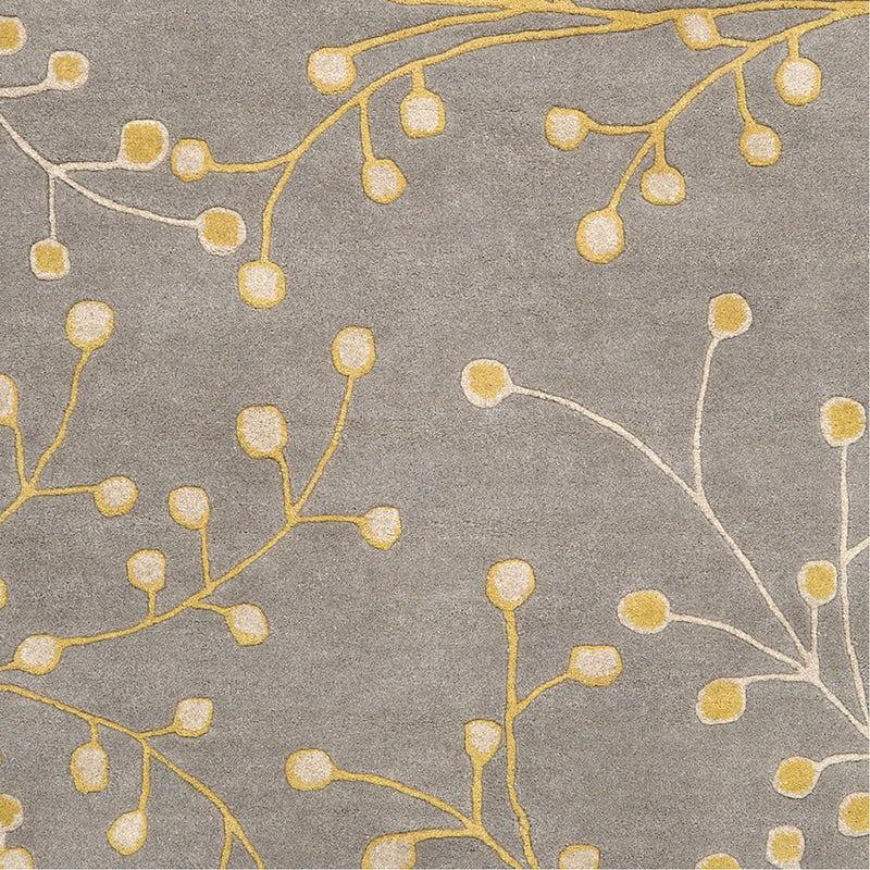media image for Athena ATH-5060 Hand Tufted Rug in Taupe & Mustard by Surya 290