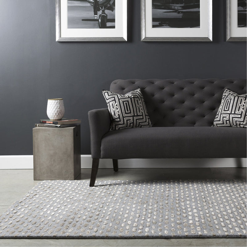 media image for Atlantis ATL-6001 Hand Tufted Rug in Medium Gray & Taupe by Surya 224