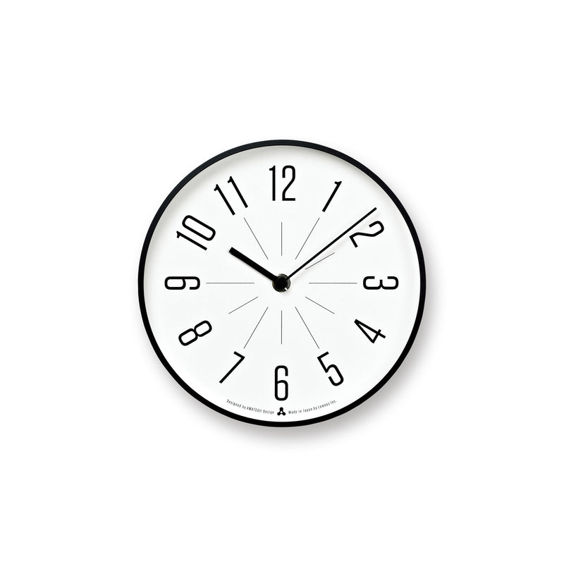 media image for jiji clock in black design by lemnos 1 284