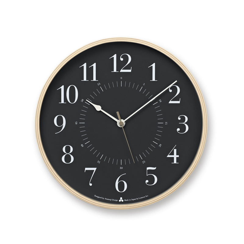 media image for toki clock in grey design by lemnos 1 219