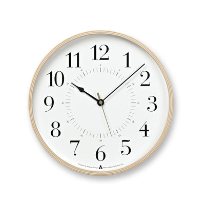 product image of toki clock in white design by lemnos 1 591