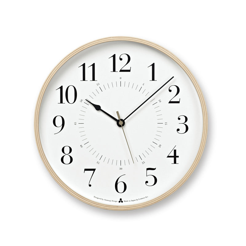 media image for toki clock in white design by lemnos 1 299