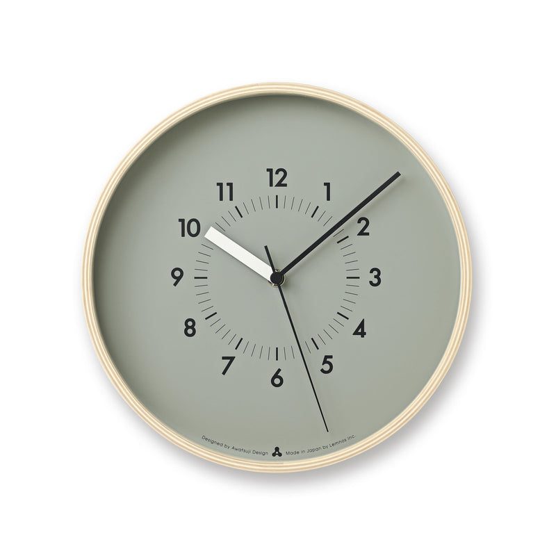 media image for soso clock in grey design by lemnos 1 221