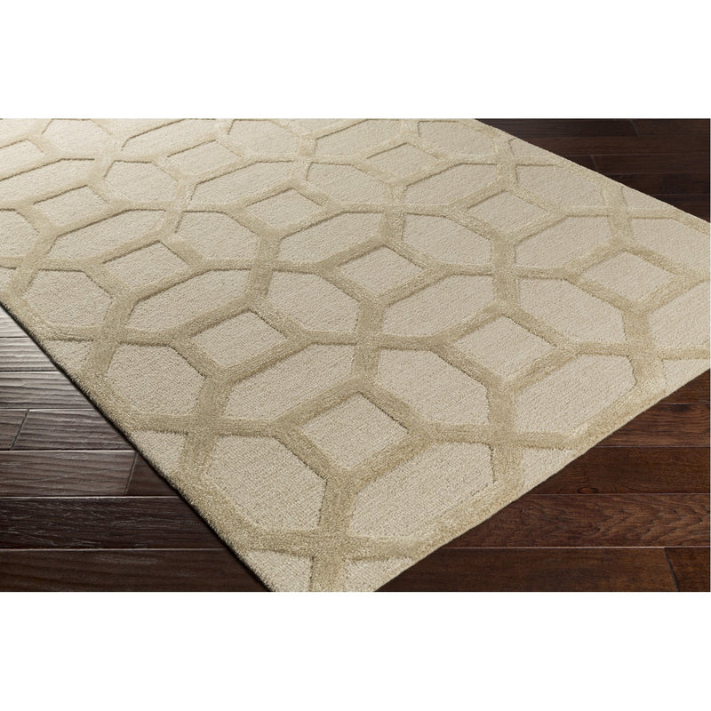 media image for Arise AWRS-2130 Hand Tufted Rug in Khaki by Surya 251
