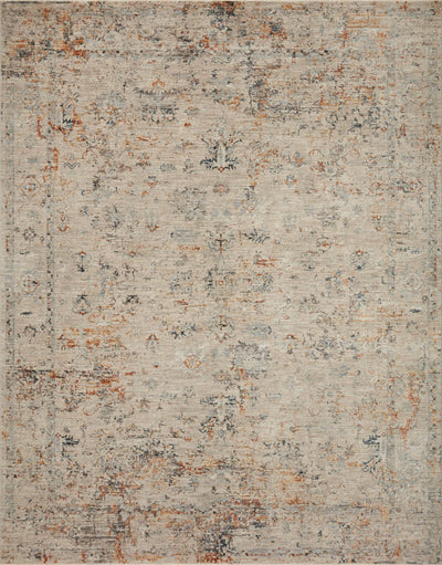 product image of Axel Rug in Silver / Spice by Loloi 556
