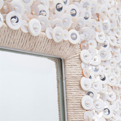 product image for Abigail Sparkly Shell and Sequin Mirror 92