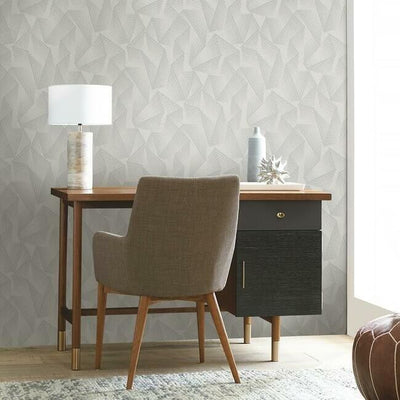 product image for Acceleration Peel & Stick Wallpaper in Grey and Silver by RoomMates for York Wallcoverings 51
