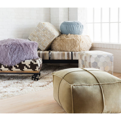 product image for Alana Wool Pouf in Various Colors Roomscene Image 47