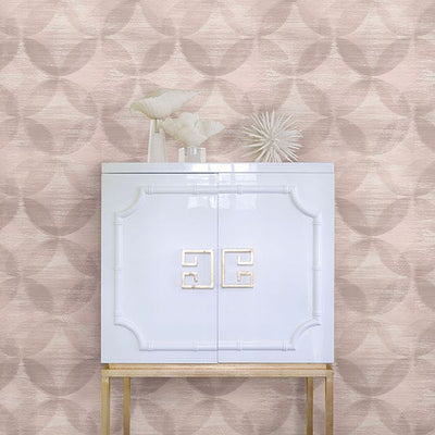 product image for Alchemy Geometric Wallpaper in Blush from the Celadon Collection by Brewster Home Fashions 0