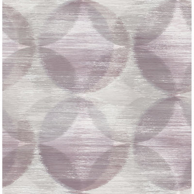 product image for Geometric Wallpaper in Purple from the Celadon Collection by Brewster Home Fashions 59