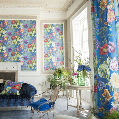 product image for Alexandria Wallpaper in Lapis from the Edit Vol. 1 Collection by Designers Guild 61
