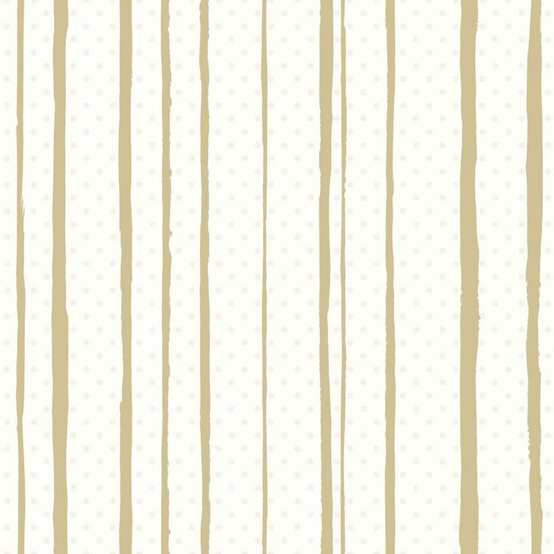 media image for All Mixed Up Peel & Stick Wallpaper in Pink and Gold by RoomMates for York Wallcoverings 296