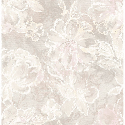 product image for Allure Floral Wallpaper in Blush from the Celadon Collection by Brewster Home Fashions 38