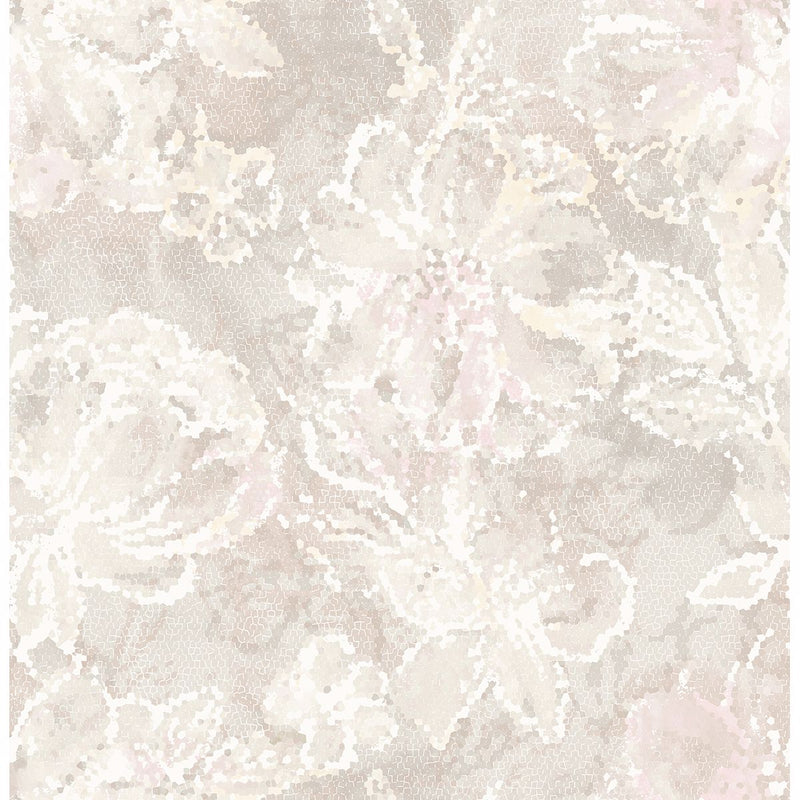 media image for Allure Floral Wallpaper in Blush from the Celadon Collection by Brewster Home Fashions 241