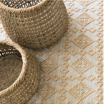 product image for alpine diamond slate woven wool rug by annie selke rda417 258 3 20