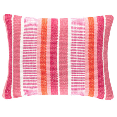product image for always greener pink orange indoor outdoor decorative pillow cover by fresh american fr763 pil16cv 1 53