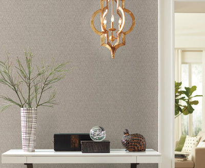 product image for Amulet Wallpaper in Chestnut from the Moderne Collection by Stacy Garcia for York Wallcoverings 85