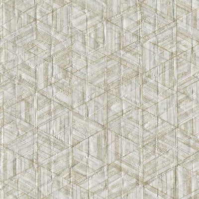 product image of Amulet Wallpaper in Chestnut from the Moderne Collection by Stacy Garcia for York Wallcoverings 529