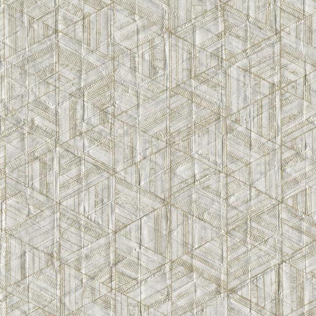 media image for Amulet Wallpaper in Chestnut from the Moderne Collection by Stacy Garcia for York Wallcoverings 286