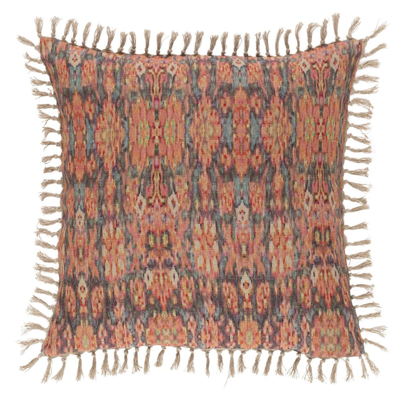 media image for anatolia linen kilim print decorative pillow by annie selke pc1320 pil22 5 281