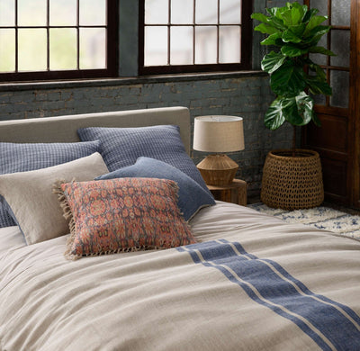 product image for anatolia linen kilim print decorative pillow by annie selke pc1320 pil22 3 20