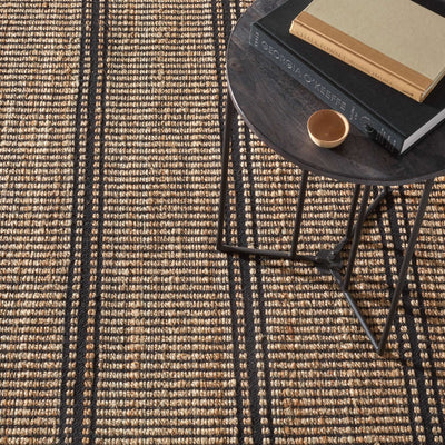 product image for Arbor Black Handwoven Jute Rug 2 78