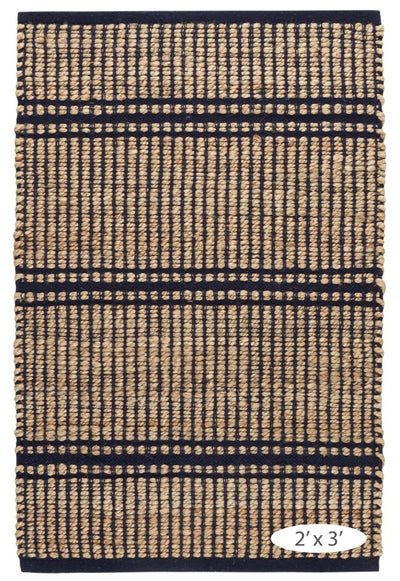 product image for Arbor Navy Handwoven Jute Rug 3 41