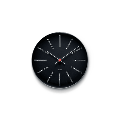 product image for arne jacobsen bankers wall clock by rosendahl 43646 2 93