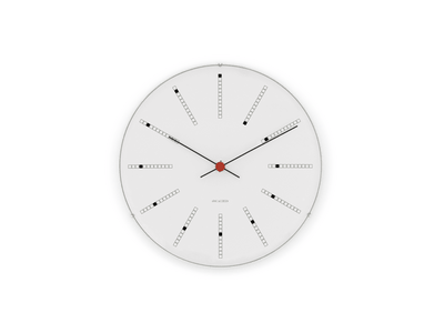 product image for arne jacobsen bankers wall clock by rosendahl 43646 3 58