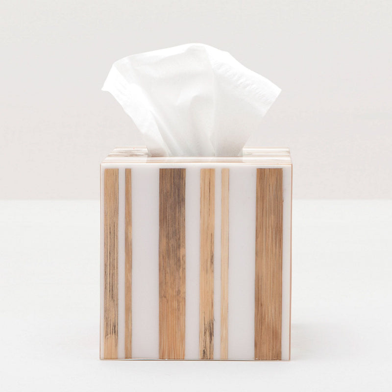 media image for Ashford Collection Bath Accessories, Bamboo and White Resin 298