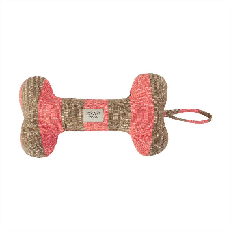 media image for ashi dog toy cherry red taupe 2 266