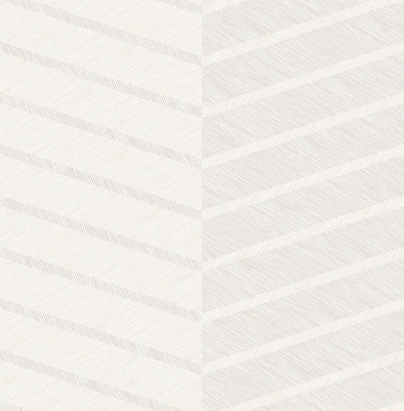 media image for Aspen Chevron Wallpaper in White from the Scott Living Collection by Brewster Home Fashions 221