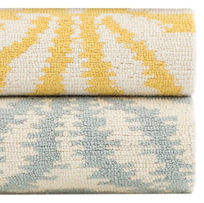 product image for aster sky micro hooked wool rug by annie selke rda383 258 4 58