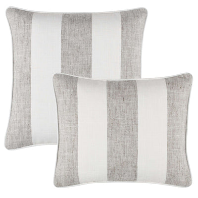 product image of Awning Stripe Grey Indoor/Outdoor Decorative Pillow 1 562
