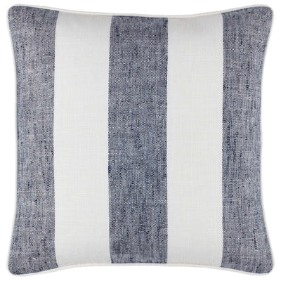 product image for Awning Stripe Navy Indoor/Outdoor Decorative Pillow 3 14