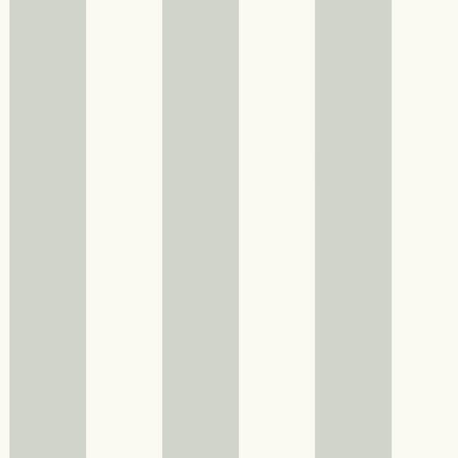 media image for Awning Stripe Wallpaper in Grey and Ivory from the Magnolia Home Collection by Joanna Gaines 290