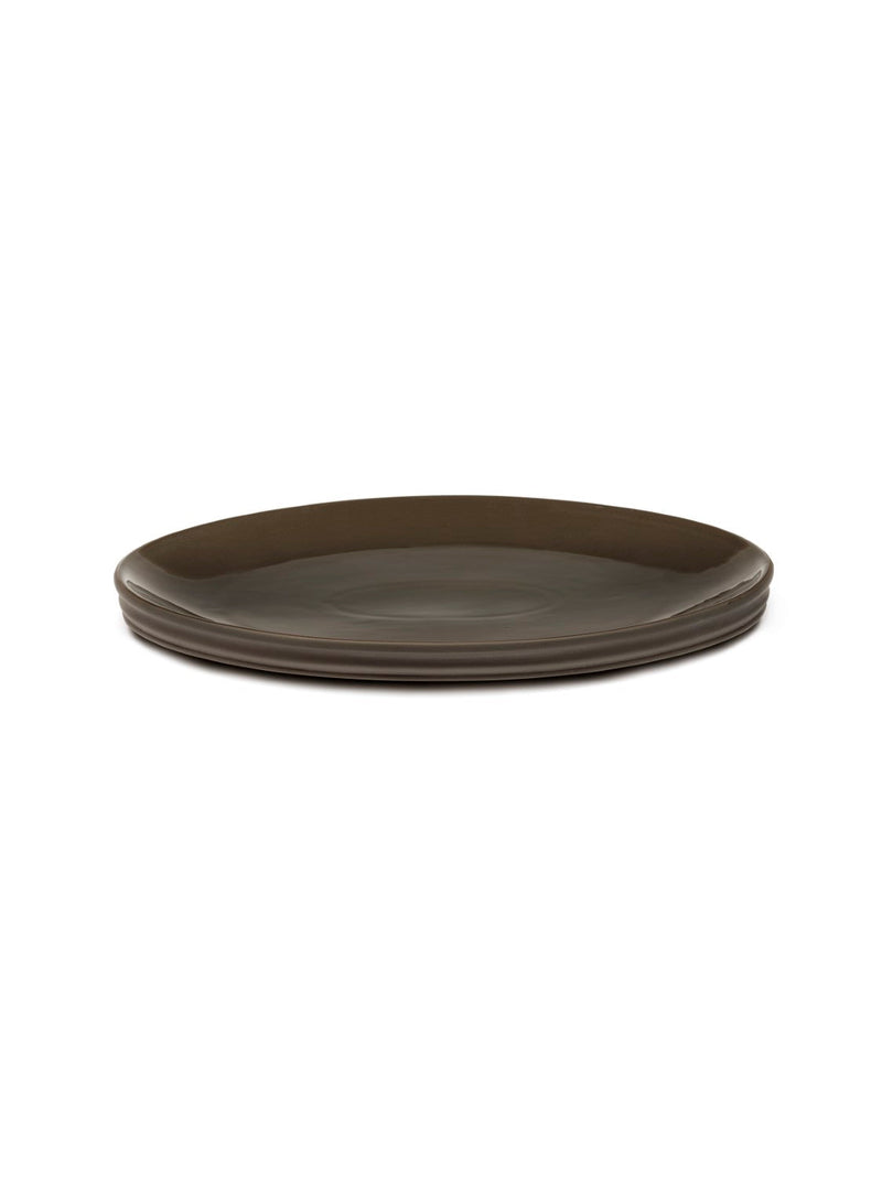 media image for Dune Oval Serving Dish By Serax X Kelly Wearstler B4023217 001 3 293