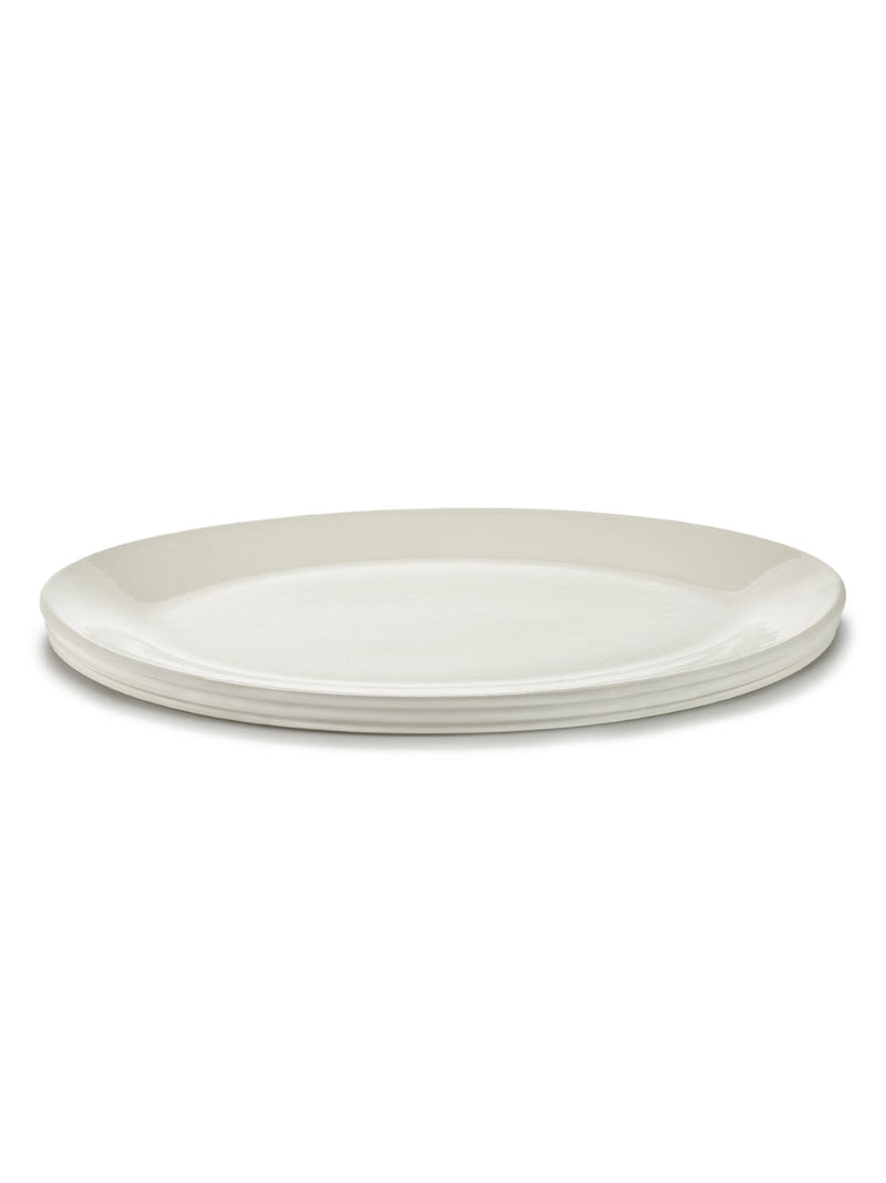 media image for Dune Oval Serving Dish By Serax X Kelly Wearstler B4023217 001 4 224