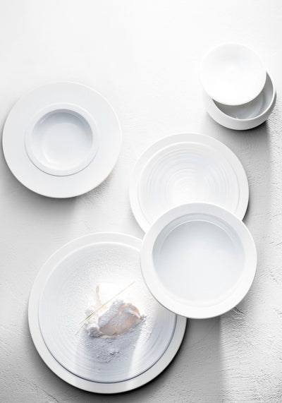 product image for Bahia White Dinner Plates set of 4 by Degrenne Paris 95