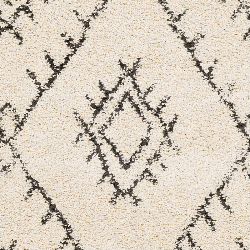 media image for Berber Shag BBE-2305 Rug in Charcoal & Beige by Surya 295
