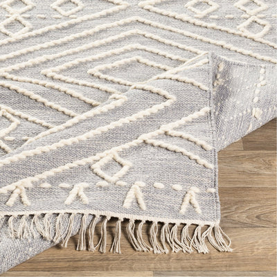 product image for Bedouin BDO-2301 Hand Woven Rug in Medium Gray & Cream by Surya 7