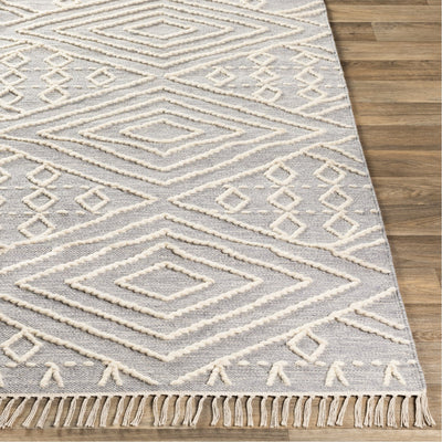 product image for Bedouin BDO-2301 Hand Woven Rug in Medium Gray & Cream by Surya 42