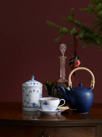 product image for blue fluted plain serveware by new royal copenhagen 1016759 36 4