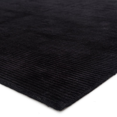 product image for basis solid rug in jet black design by jaipur 2 18