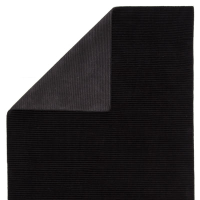 product image for basis solid rug in jet black design by jaipur 3 35