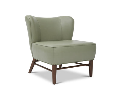 product image for Bitsy Leather Chair in Mint 58