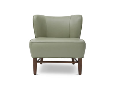 product image for Bitsy Leather Chair in Mint 46